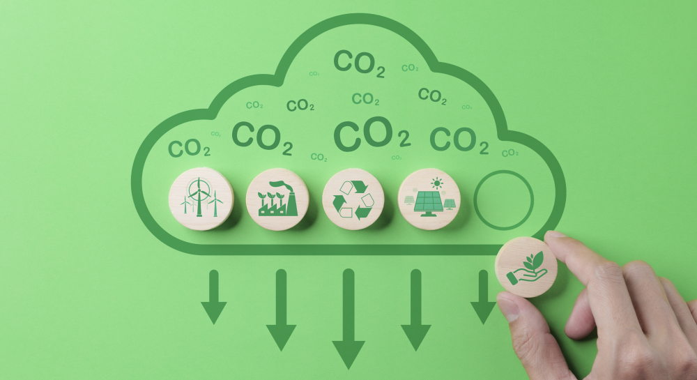 reduce-co2-emissions-concept-carbon-reduction